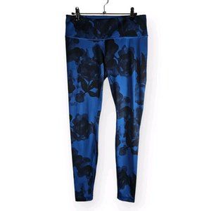 Lululemon Size 8 Speed Tight II 28" Inseam Blue Floral Rose Luxtreme Leggings